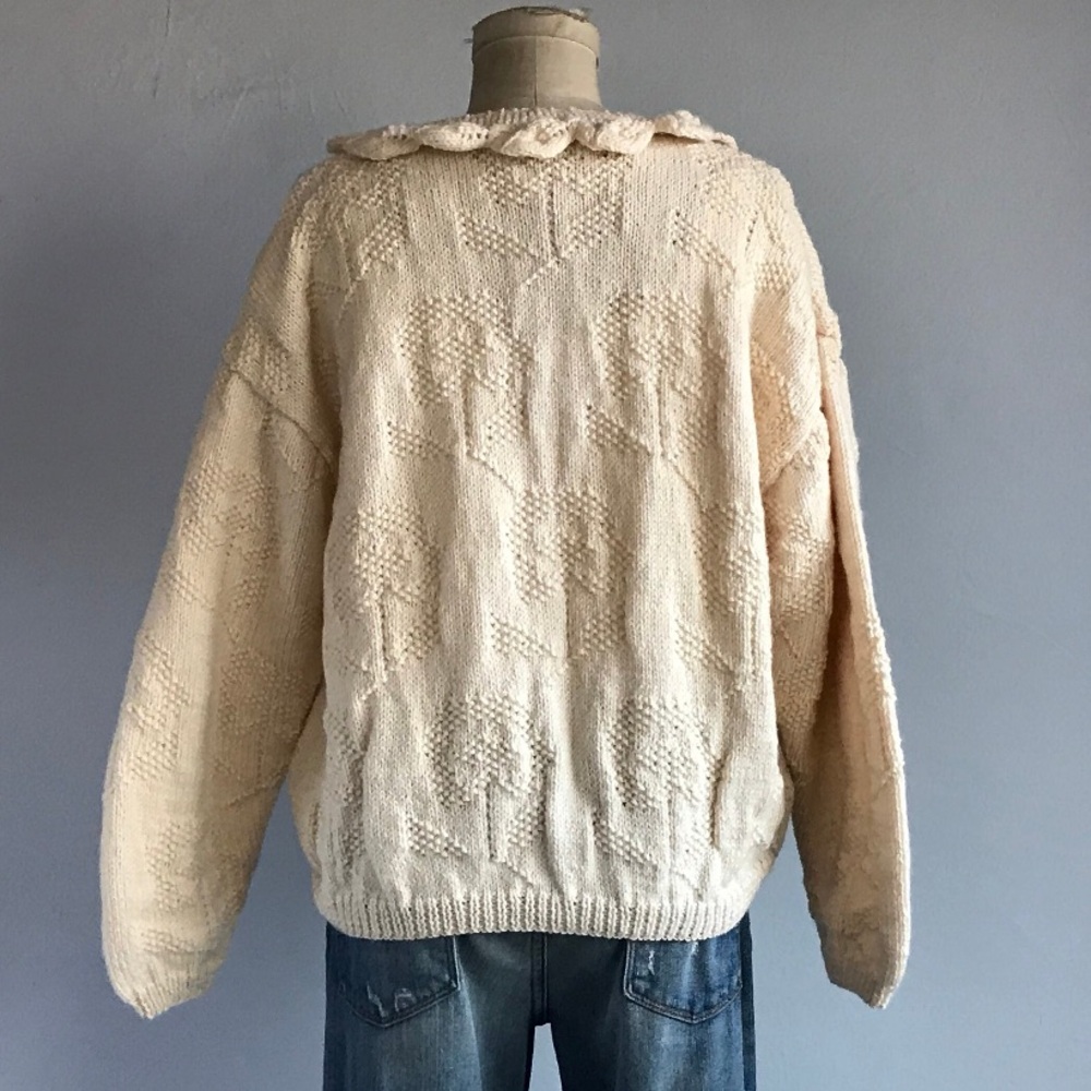 Vintage sweet textured cardigan - Picture 3 of 13